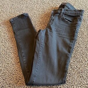 J Brand Skinny Jeans Women's Size 26 Charcoal Gray -- Perfect Condition